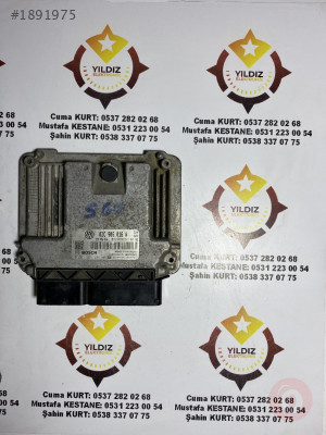 VOLKSWAGEN GOLF JETTACIKMA MOTOR BEYNI 03C906016A-0261S04391