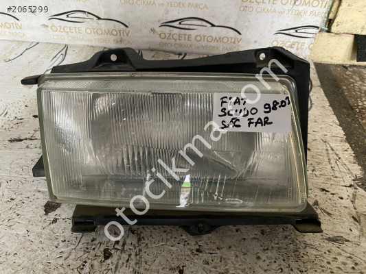 FİAT SCUDO SAĞ FAR 1998-2003 MODEL ORJİNAL ÇIKMA TEMİZ