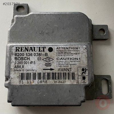 Renault Clio 2 Airbag Beyni 8200136038 0285001415