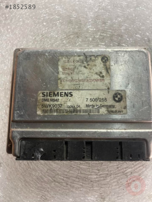 5wk9037 ms42 7500255 bmw e46 motor beyini 7500255