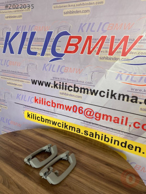 BMW F30 TAVAN EL TUTAMAĞI GRİ ÇIKMA ORJİNAL