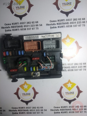 PEUGEOT 207 C3 R07 CIKMA ELEKTRIK SIGORTA KUTUSU 9667199580