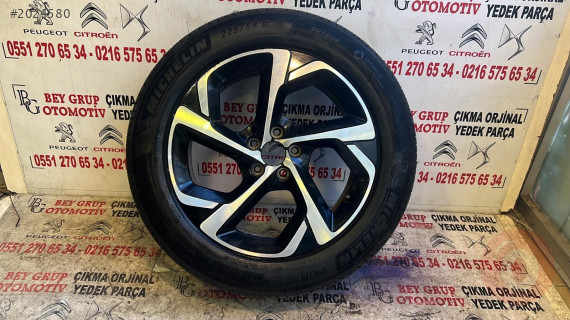 PEUGEOT 3008-5008 C5 AİRCROSS 225-5-18 ÇELİK JANT& LASTİK