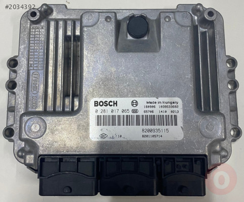 Renault Trafic 2.0 DCI Motor Beyni 0281017065 8200935115