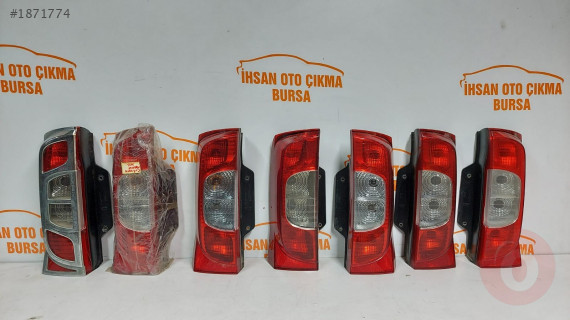 Fiorino bipper nemo sağ sol orjinal ve yan sanayi stoplar