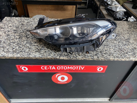 FİAT EGEA SOL ÖN FAR LEDLİ ÇIKMA ORJİNAL BEYAZ KAŞ