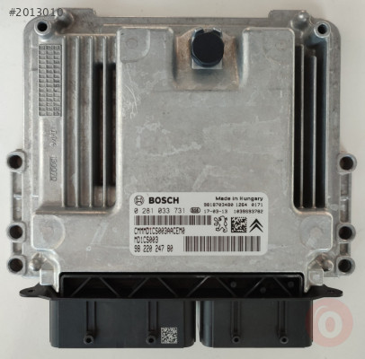 "Peugeot Partner 9822024780 0281033731 MD1CS003 ECU MOTOR