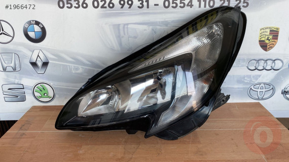 OPEL CORSA E ÇIKMA SOL FAR AMPULLÜ ORJİNAL