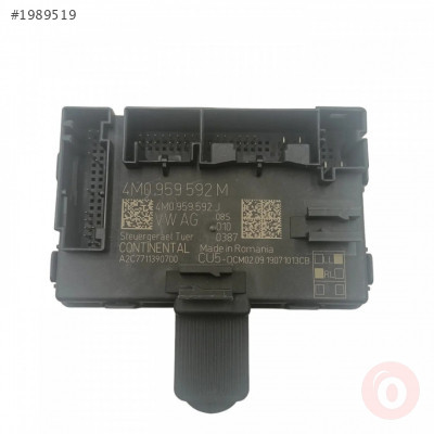 4M0959592M 4M0959592J  KAPI KONTROL KONFOR BEYNİ AUDİ Q7