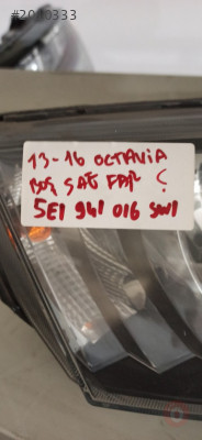 SKODA OCTAVİA SAĞ FAR BOŞ 2013 2016 5E1941016 CIKMA