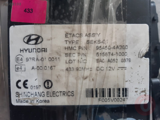 97RA-010011,STAREX EKRAN BEYNİ,97RA-010011 STAREX HYUNDAİ