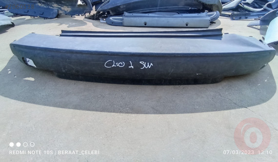 RENAULT CLİO 4 STW ARKA TAMPON SPOLİERİ ÇIKMA PARÇA