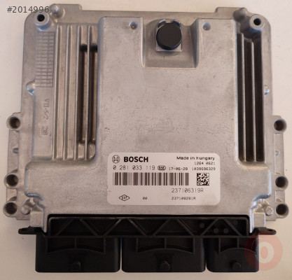 237106319R 0281033119 RRENAULT CLIO 1.5 MOTOR BEYNI EDC17C84