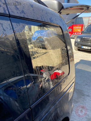 volkswagen caddy 2008 sol arka sabit cam
