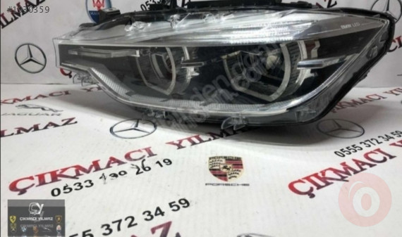 Bmw 3serisi f30 sol Led far çıkma yedek parça