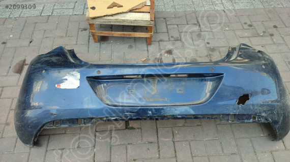 OPEL ASTRA J HB ARKA TAMPON MAKYAJSIZ KASA ÇIKMA ORJİNAL