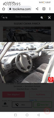 Suzuki swift gösterge saati