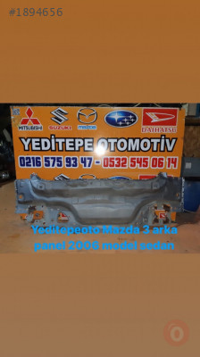 Mazda 3 Sedan arka panel