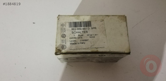 AUDİ A4 CAM AÇMA ANAHTARI 02-08 DÖRTLÜ 8E0959851D5PR