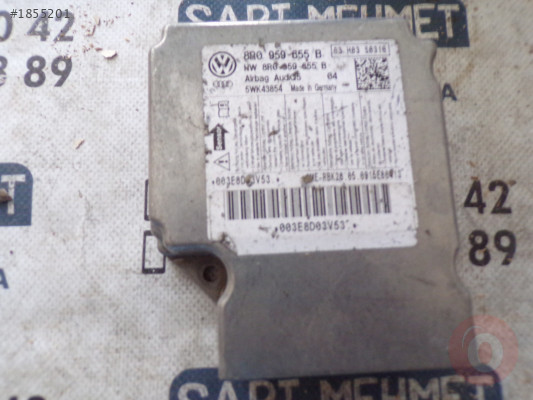 ÇIKMA VW AİRBAG BEYNİ 8R0 959 655 B