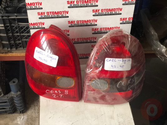 Opel corsa B sağ sol stop takım oto çıkma GM