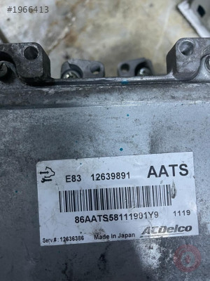 12639891 12636386 OPEL ASTRA J 1.6 ÇIKMA MOTOR BEYİNİ