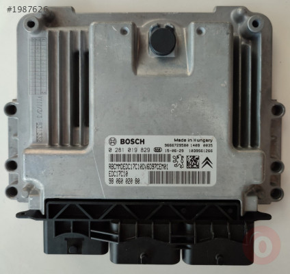 9666729580 0281019829 9806002080 EDC17C10 Citroen C4 II Pica