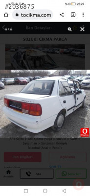 Suzuki swift eksoz