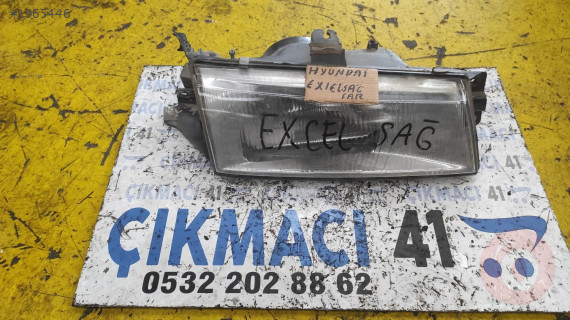 HYUNDAI EXCEL SAĞ FAR,EXCEL SAĞ FAR,EXCEL SAĞ ÖN FAR