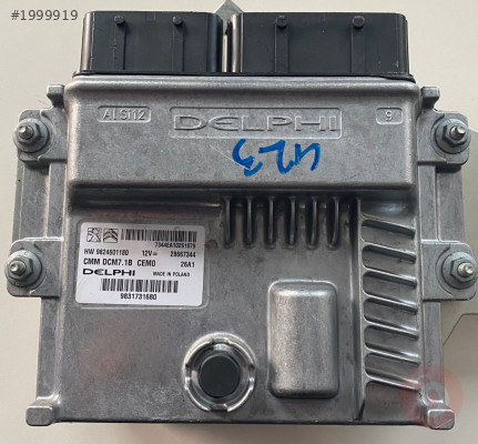 BOXER DCM7.1B MOTOR BEYİNİ 9824601180 28667344