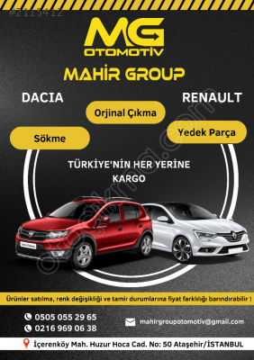 DACİA SANDERO STEPWAY KOMPLE ÖN SET