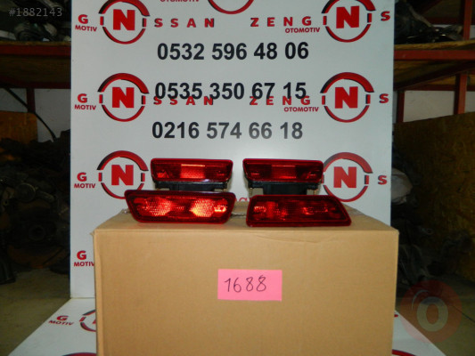 Nissan Qashqai J11-2010-2018 Arka Sis Sıfır Çıkma  Parça