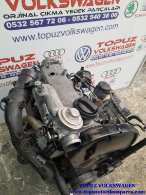 Volkswagen Bora 1.9 Tdi Dizel AGR Çıkma Komple Motor