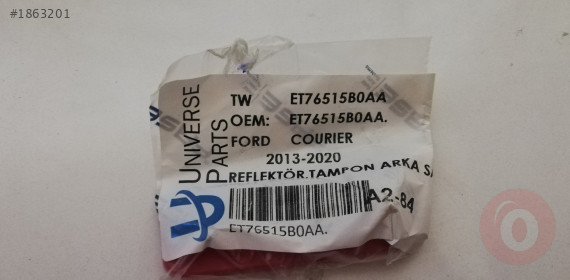 FORD COURİER 2013 20 SAĞ ARKA REFLEKTÖR  SIFIR ET76515B0AA