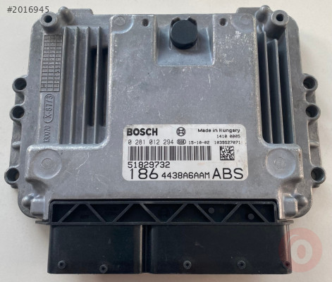 0281012294 51807822 FIAT DOBLO 1.9 JTD MOTOR ECU