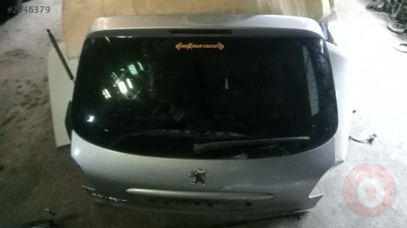 peugeot 206 çıkma bagaj kapağı
