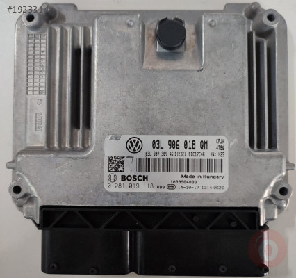 Skoda YETI 0281019118 03L906018QM EDC17C46 ECU MOTOR