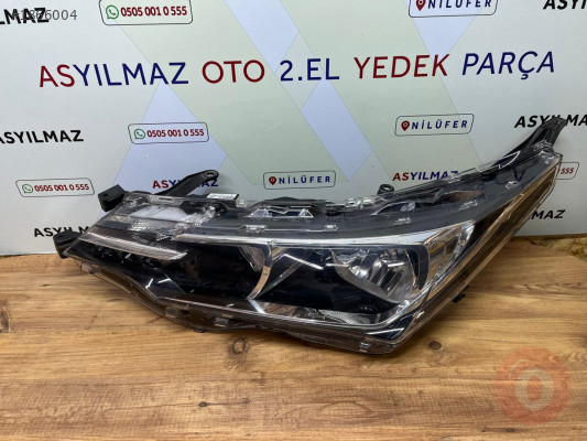 TOYOTA CORALLA MAKYAJLI SOL FAR ORJİNAL OEM:8115002L55000