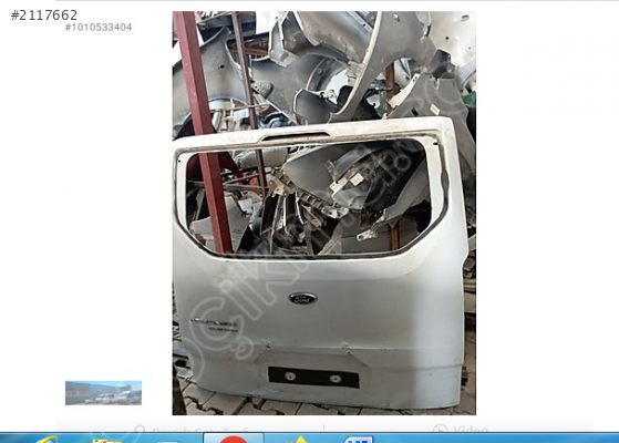FORD TRANSİT CUSTOM ARKA BAGAJ