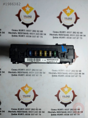 RENAULT MEGANE CIKMA ELEKTRIK SIGORTA KUTUSU 8200029340B