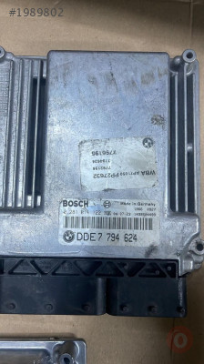 0281011122-DDE7794624 BMW E46 3.20D ÇIKMA MOTOR BEYNİ