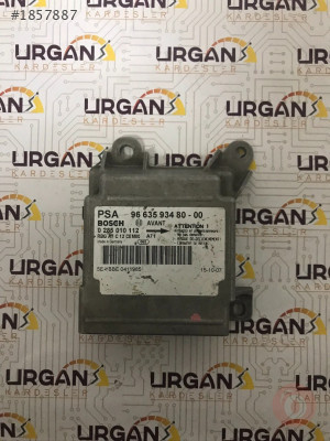 0285010112 9663593480-00 PEUGEOT 207 AİRBAG BEYNİ BOSCH
