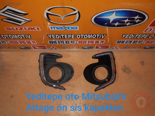 mitsubishi attrage davlumbaz