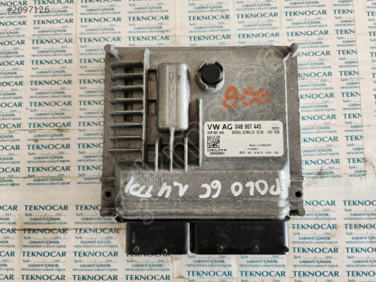04B907445 VW POLO 1.4 TDİ MOTOR BEYNİ çıkma