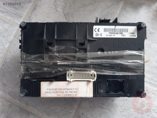 P8200387289,CLİO 2 KONTROL ÜNİTESİ,P8200387289 İMMOBİLİZER