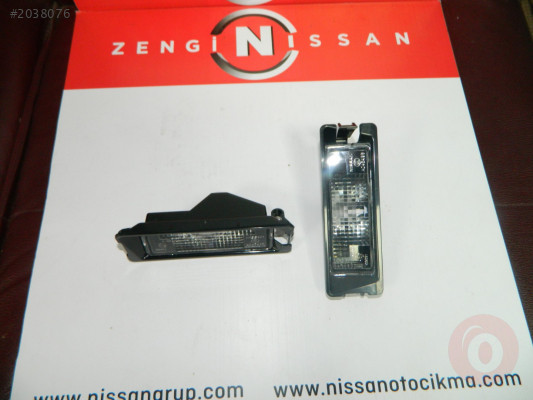 Nissan Note-2010-2013 Plaka Lambası Sıfır Yedek Parça