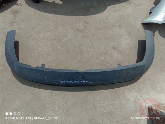 FORD FOCUS 2012 ÜSTÜ ARKA TAMPON SPOLİERİ ÇIKMA PARÇA