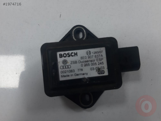 8E0907637A AUDİ A4 B6 B7-A6 C5 ESP SENSÖRÜ