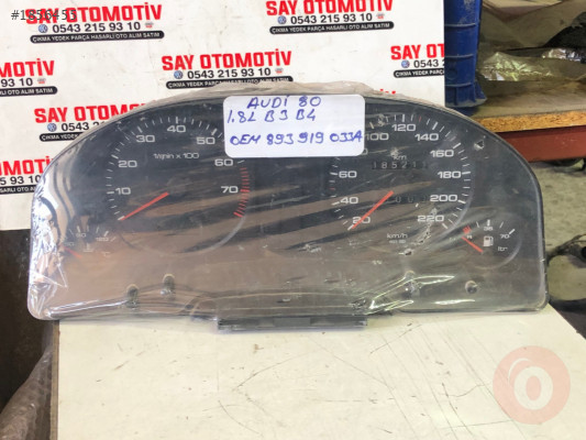 Audi 80 1.6 1.8 B3 B4 gösterge saati cikma 893919033A