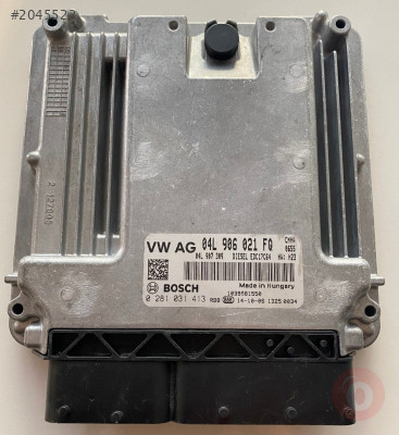 0281031413 AUDİ A6 MOTOR BEYİNİ 04L906021FQ 04L907309 EDC17C
